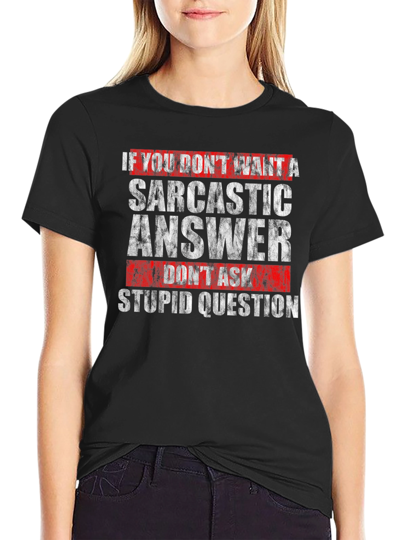 Sarcastic Answer T-Shirt - Funny Graphic Tee
