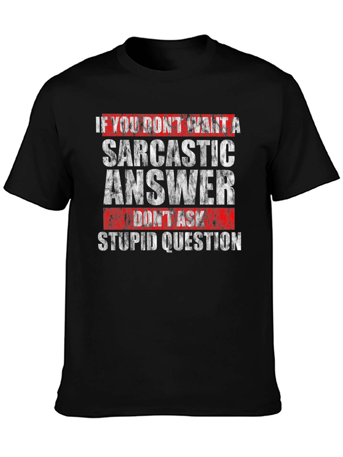 Sarcastic Answer T-Shirt - Funny Graphic Tee