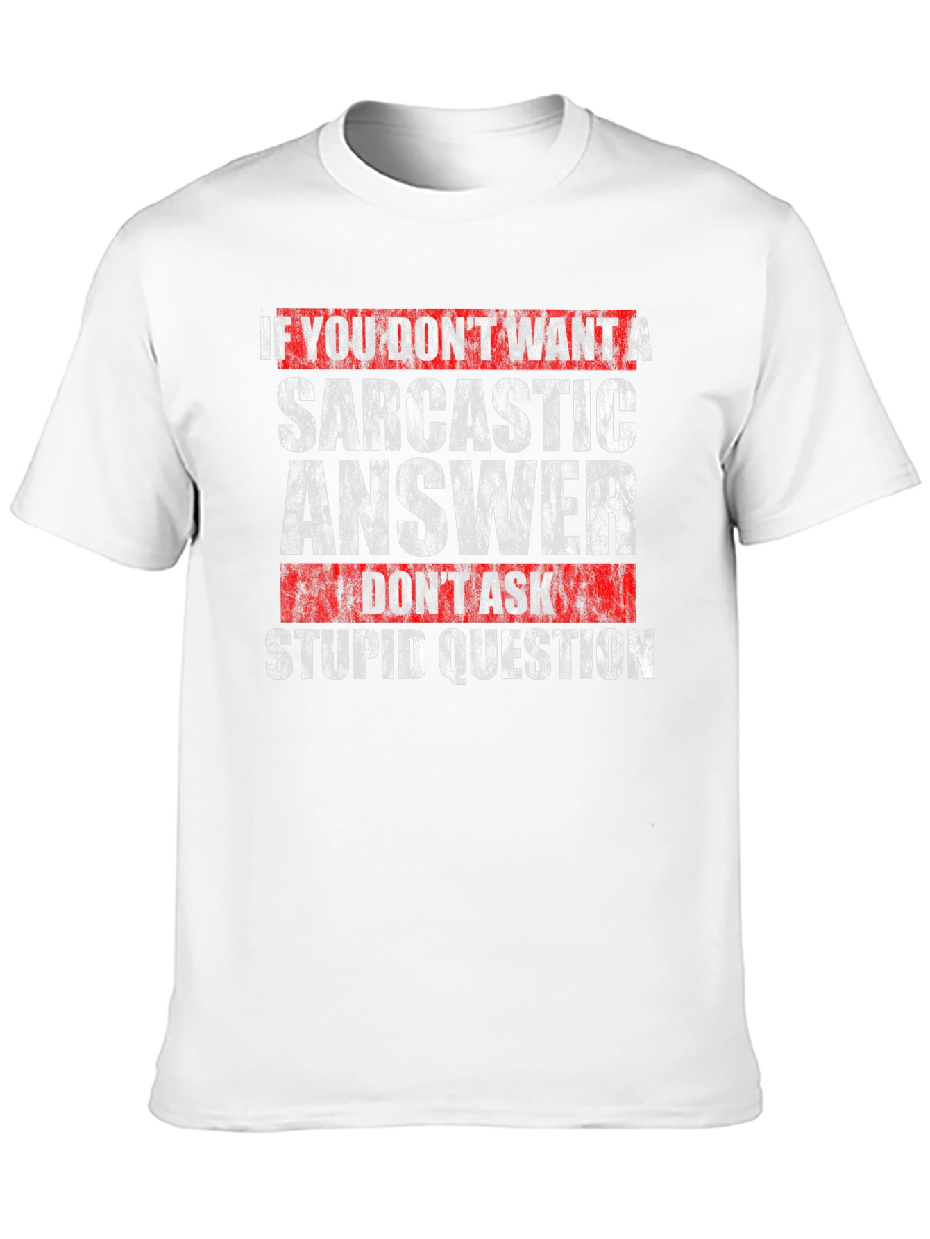 Sarcastic Answer T-Shirt - Funny Graphic Tee
