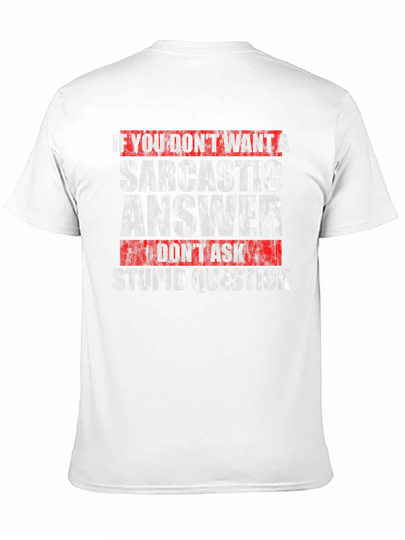 Sarcastic Answer T-Shirt - Funny Graphic Tee