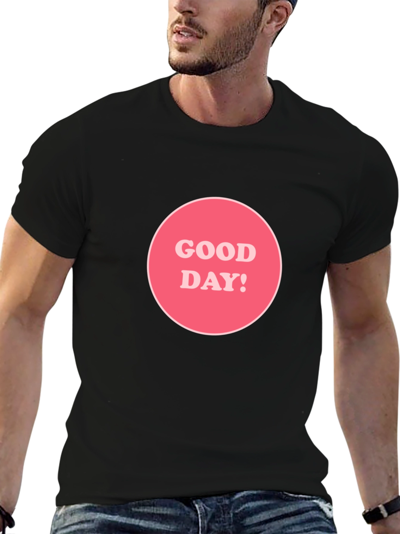 Good Day! Graphic Tee - Black Unisex T-Shirt