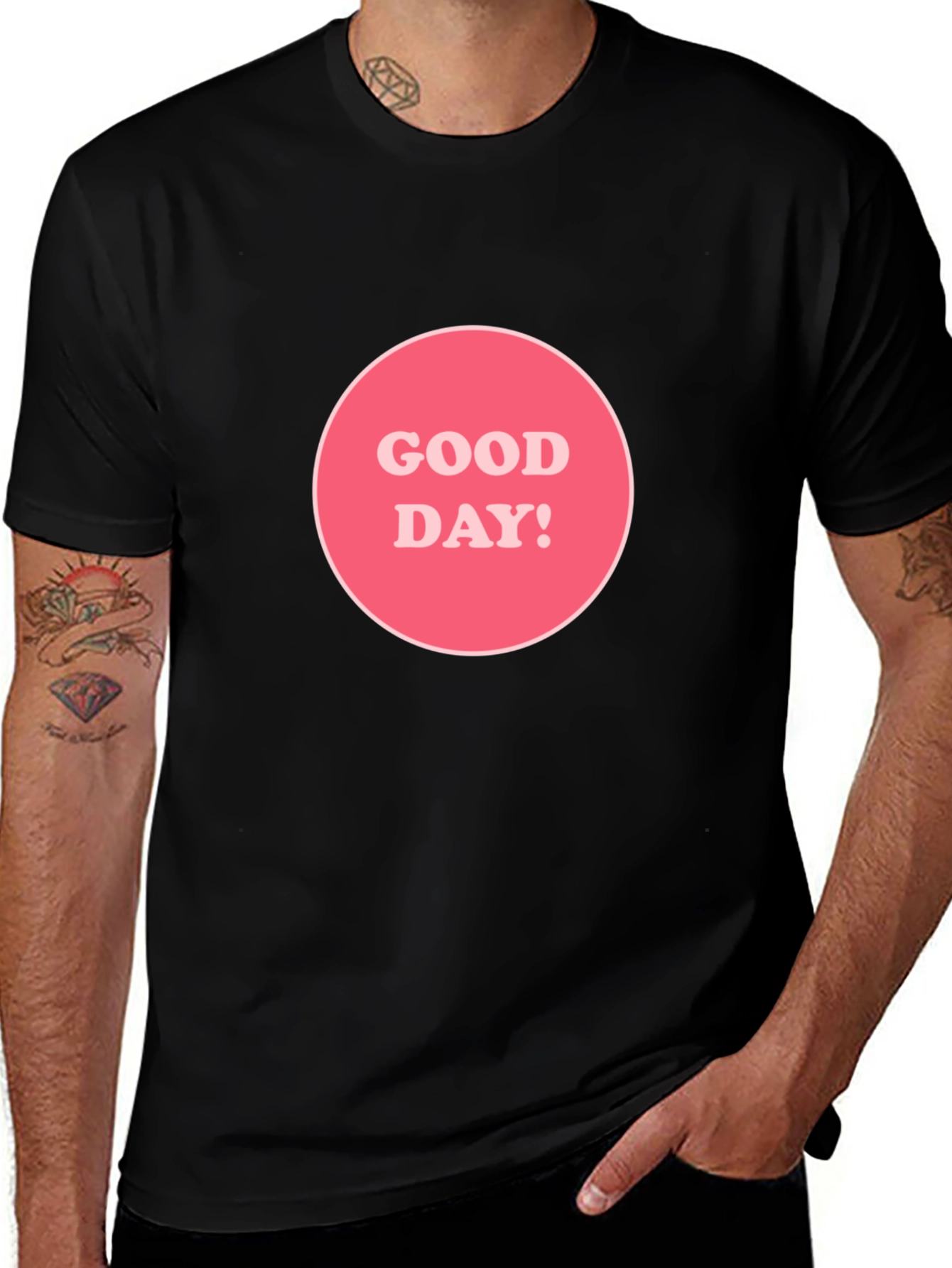 Good Day! Graphic Tee - Black Unisex T-Shirt