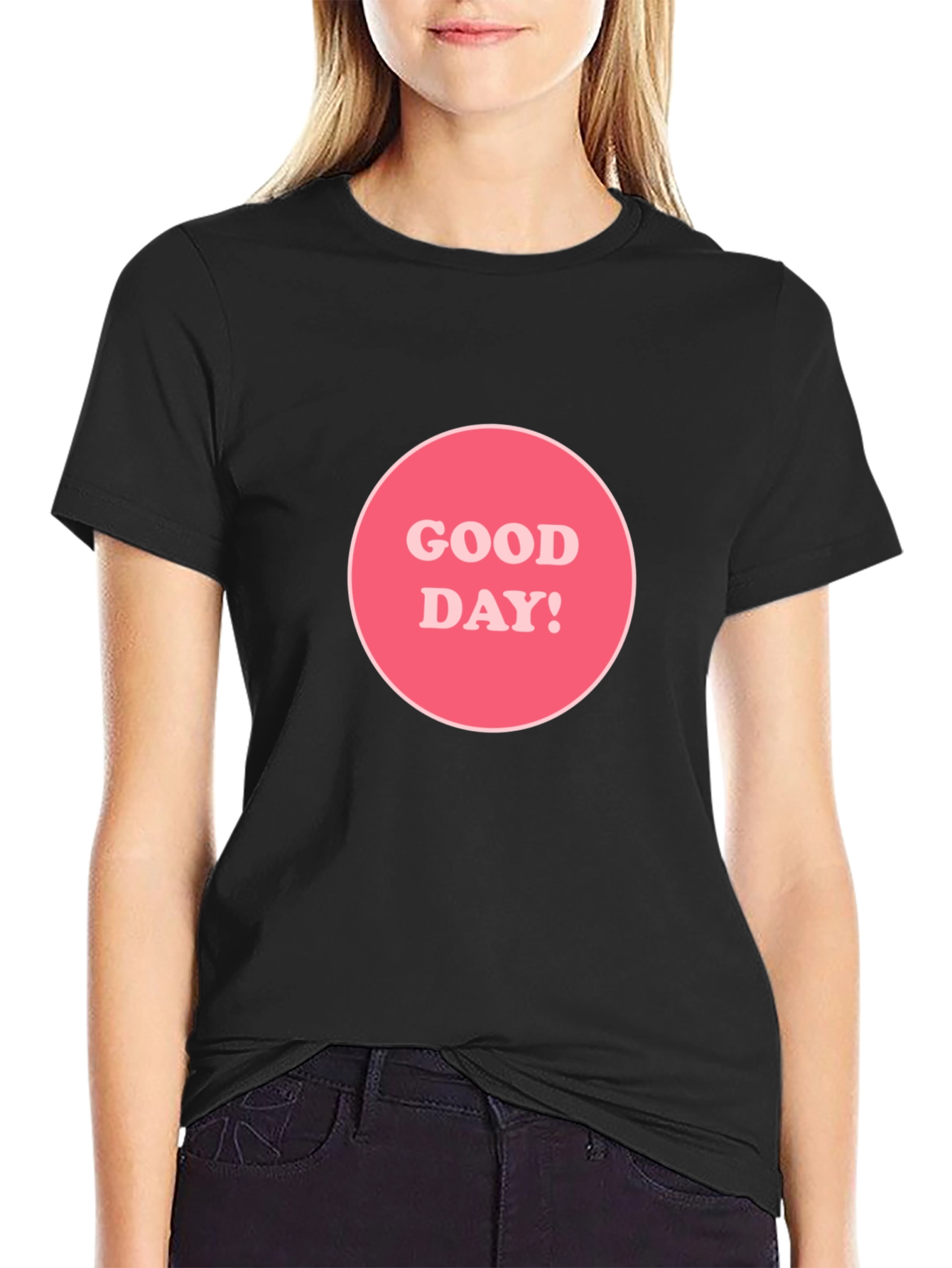 Good Day! Graphic Tee - Black Unisex T-Shirt