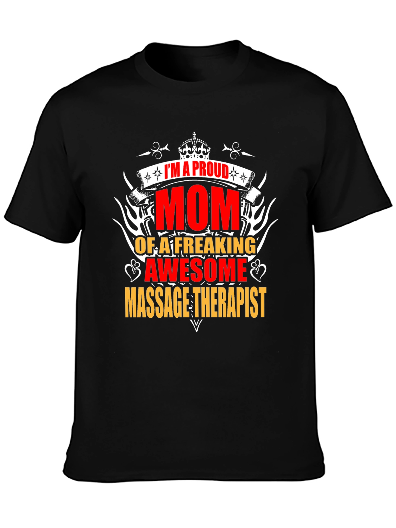 Proud Mom of Massage Therapist - Graphic T-Shirt