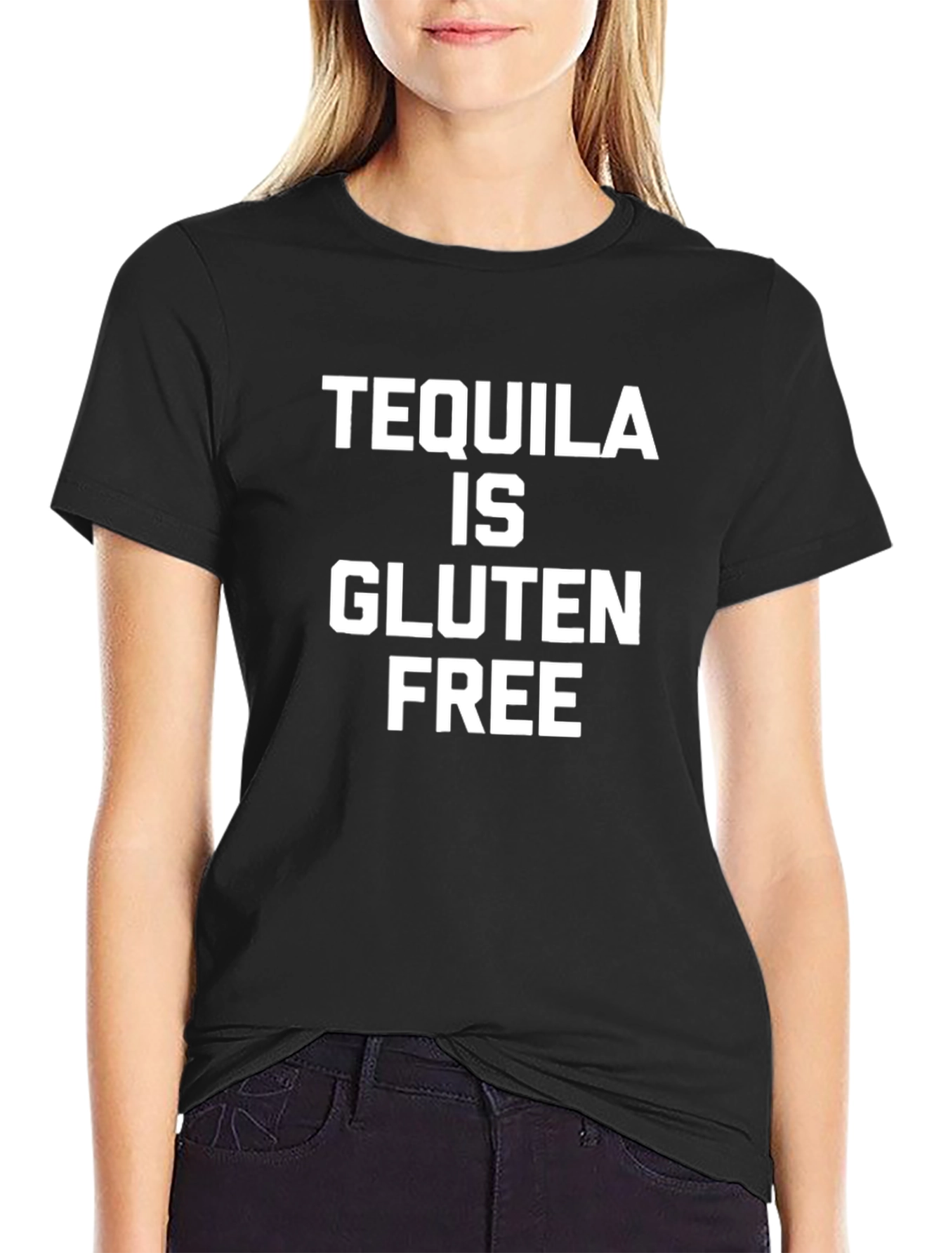 Tequila Is Gluten Free Graphic T-Shirt