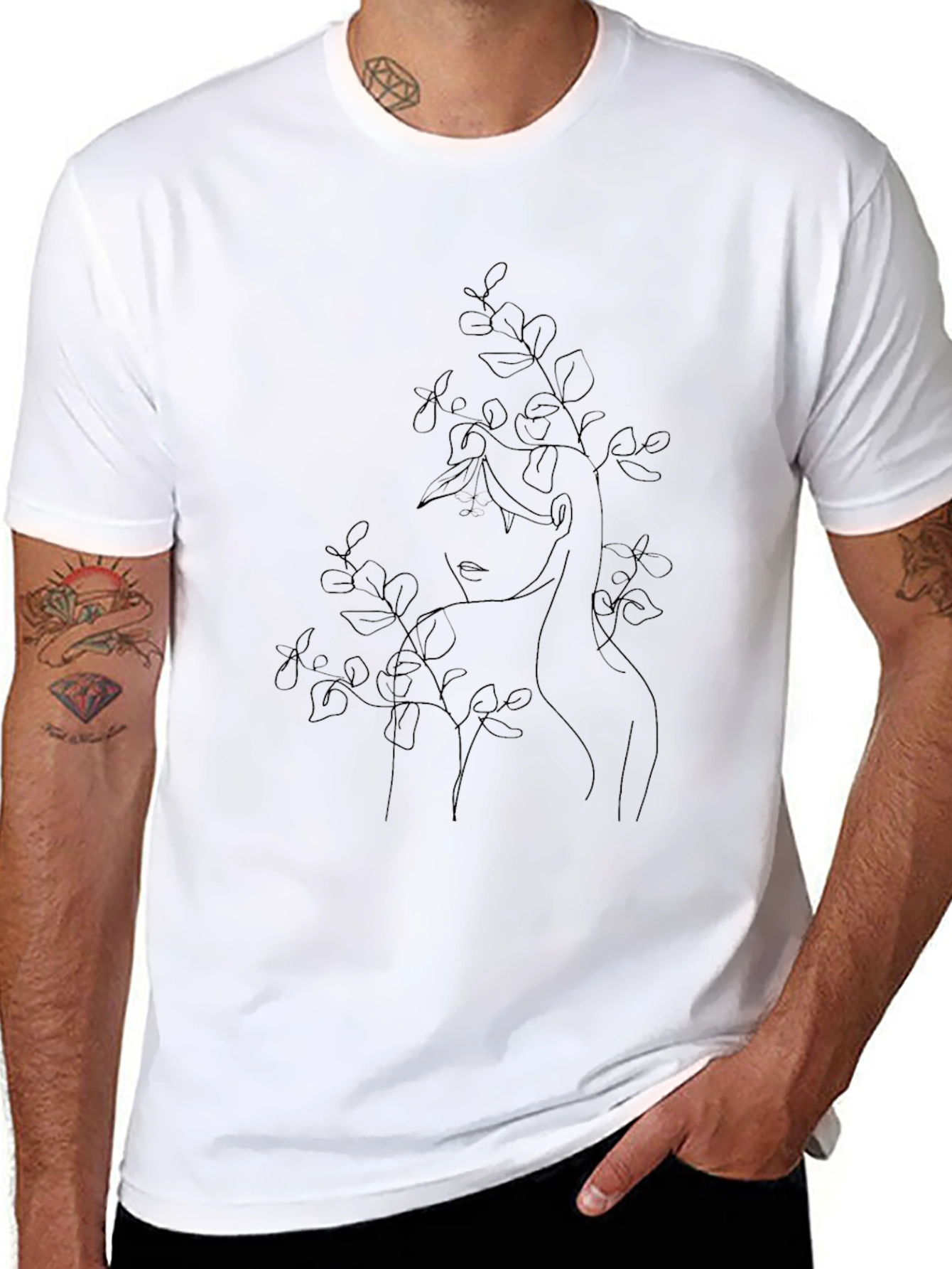 Botanical Silhouette Tee