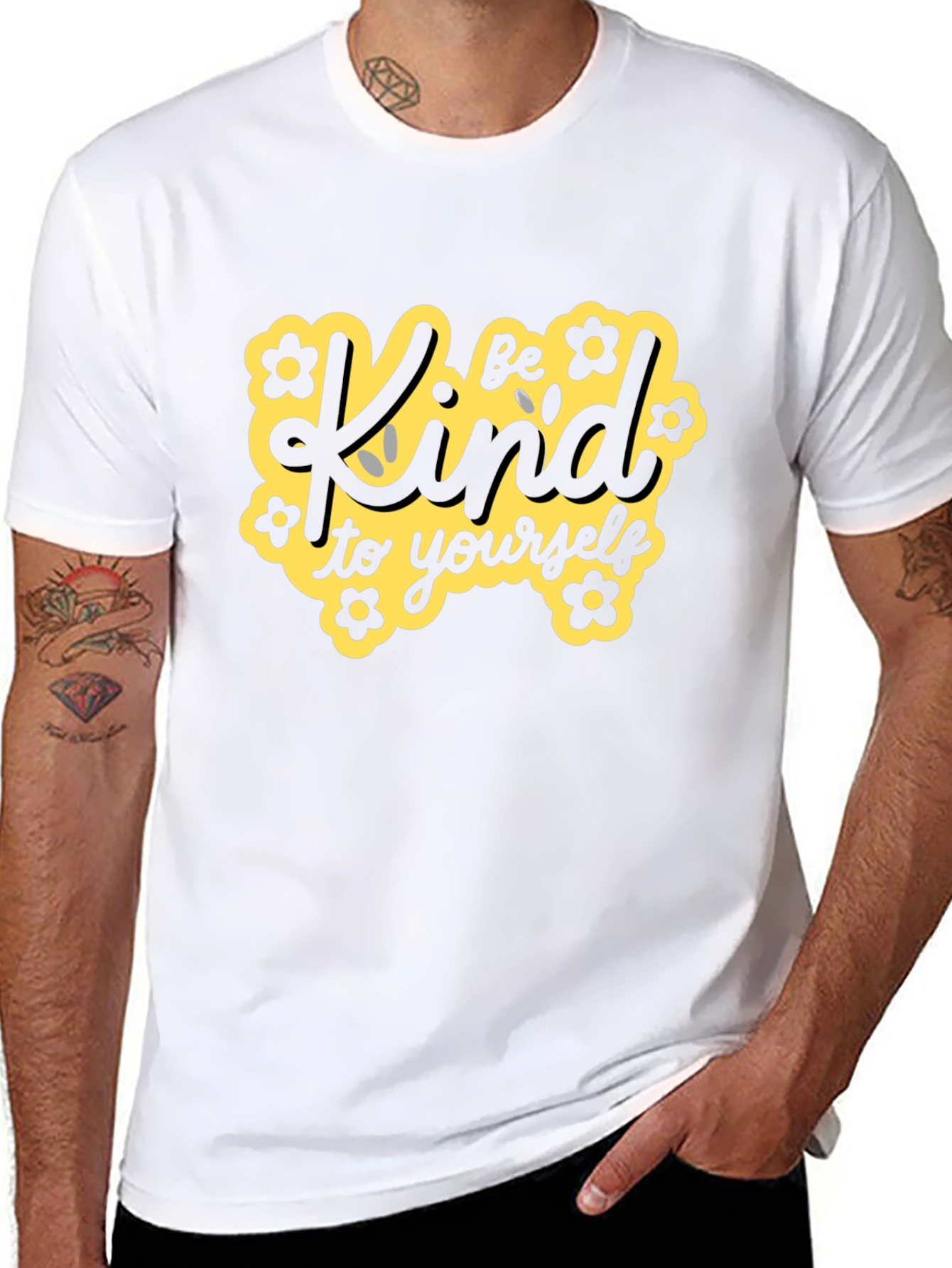 Be Kind to Yourself Black T-Shirt