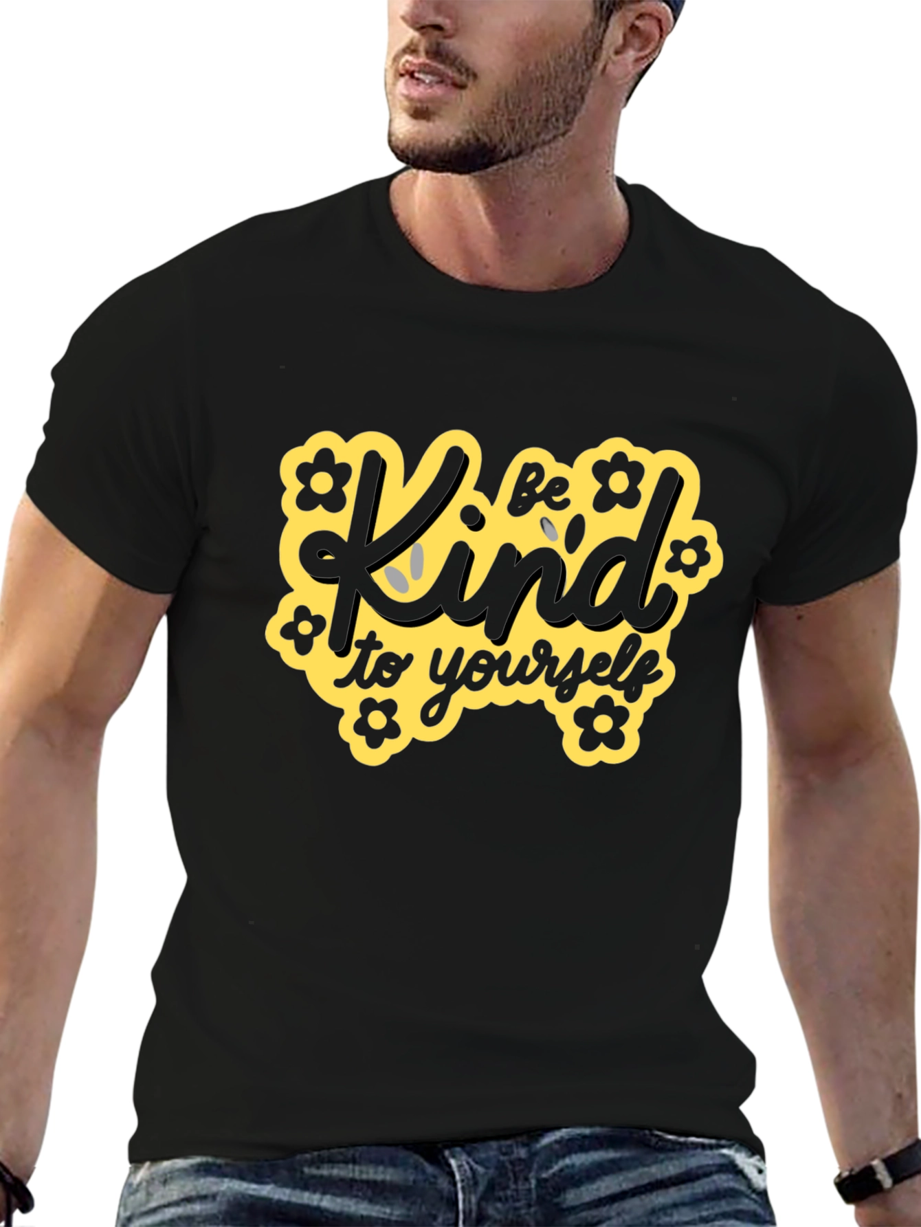 Be Kind to Yourself Black T-Shirt