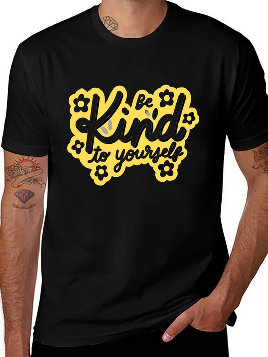 Be Kind to Yourself Black T-Shirt