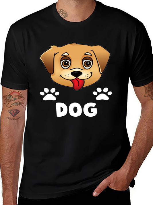 Cute Dog Cartoon Graphic Tee