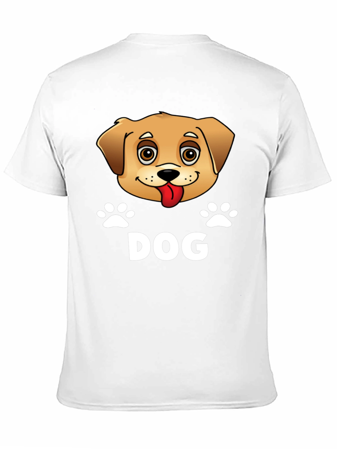Cute Dog Cartoon Graphic Tee