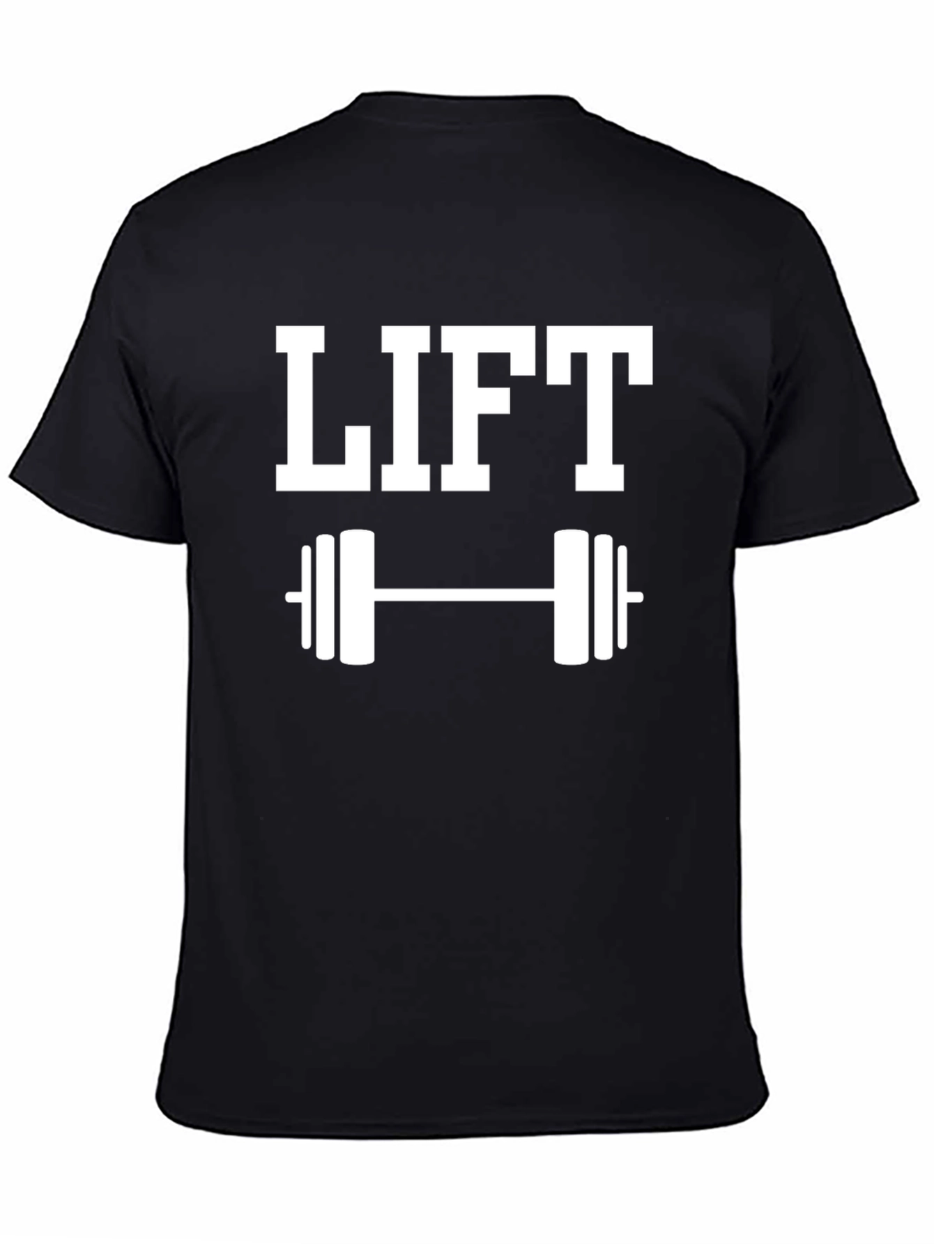 Lift Weights Graphic Tee - Black