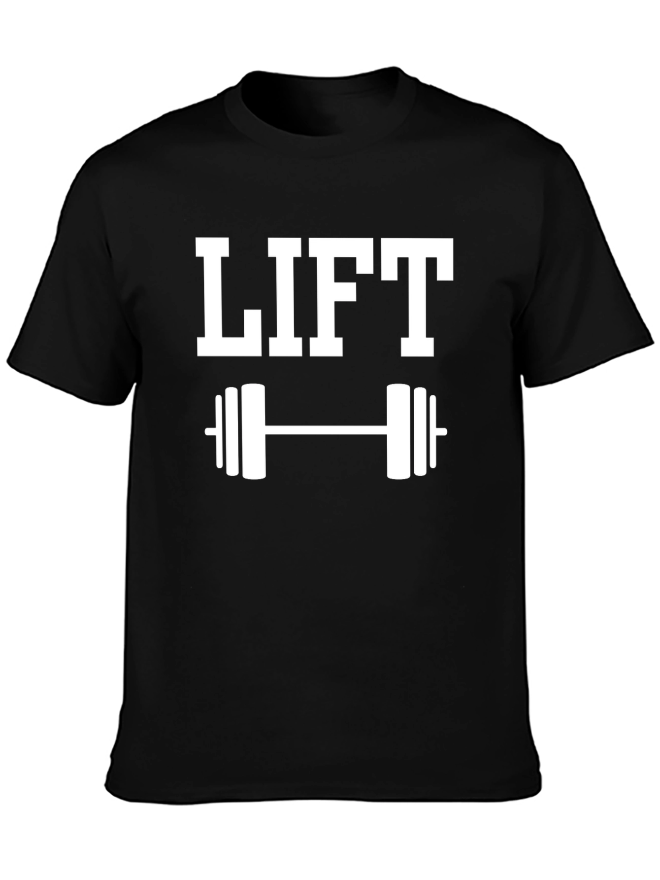 Lift Weights Graphic Tee - Black