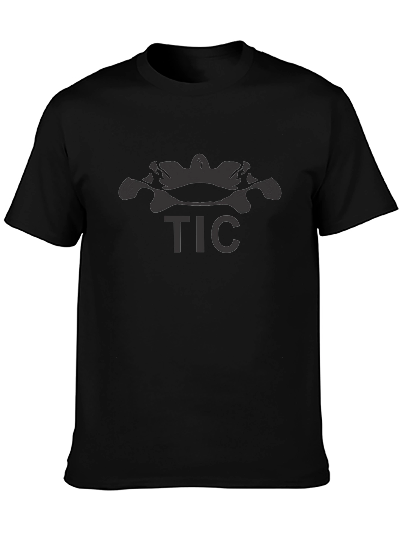 TIC Chiropractic T-Shirt - Black Relaxed Fit