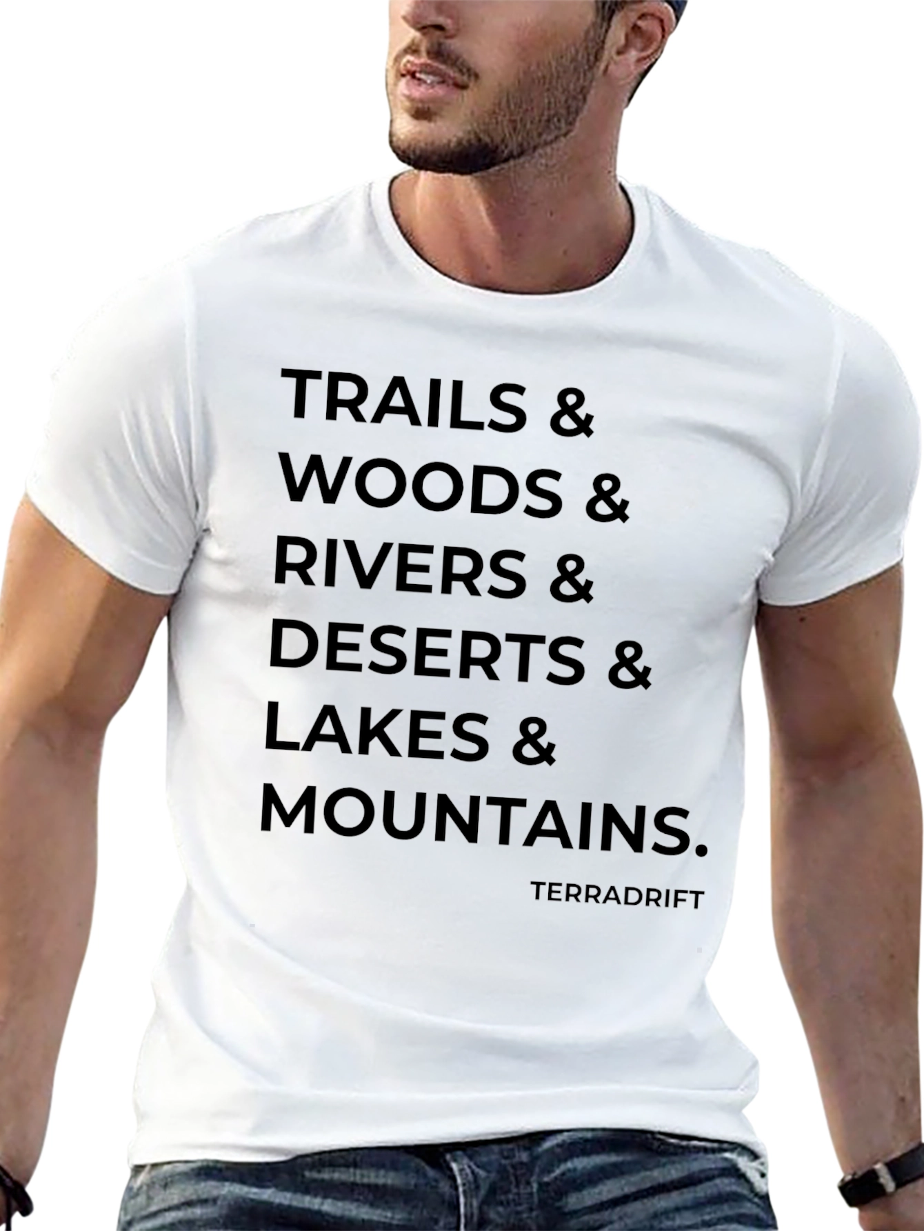 Trails Woods Rivers Graphic Tee