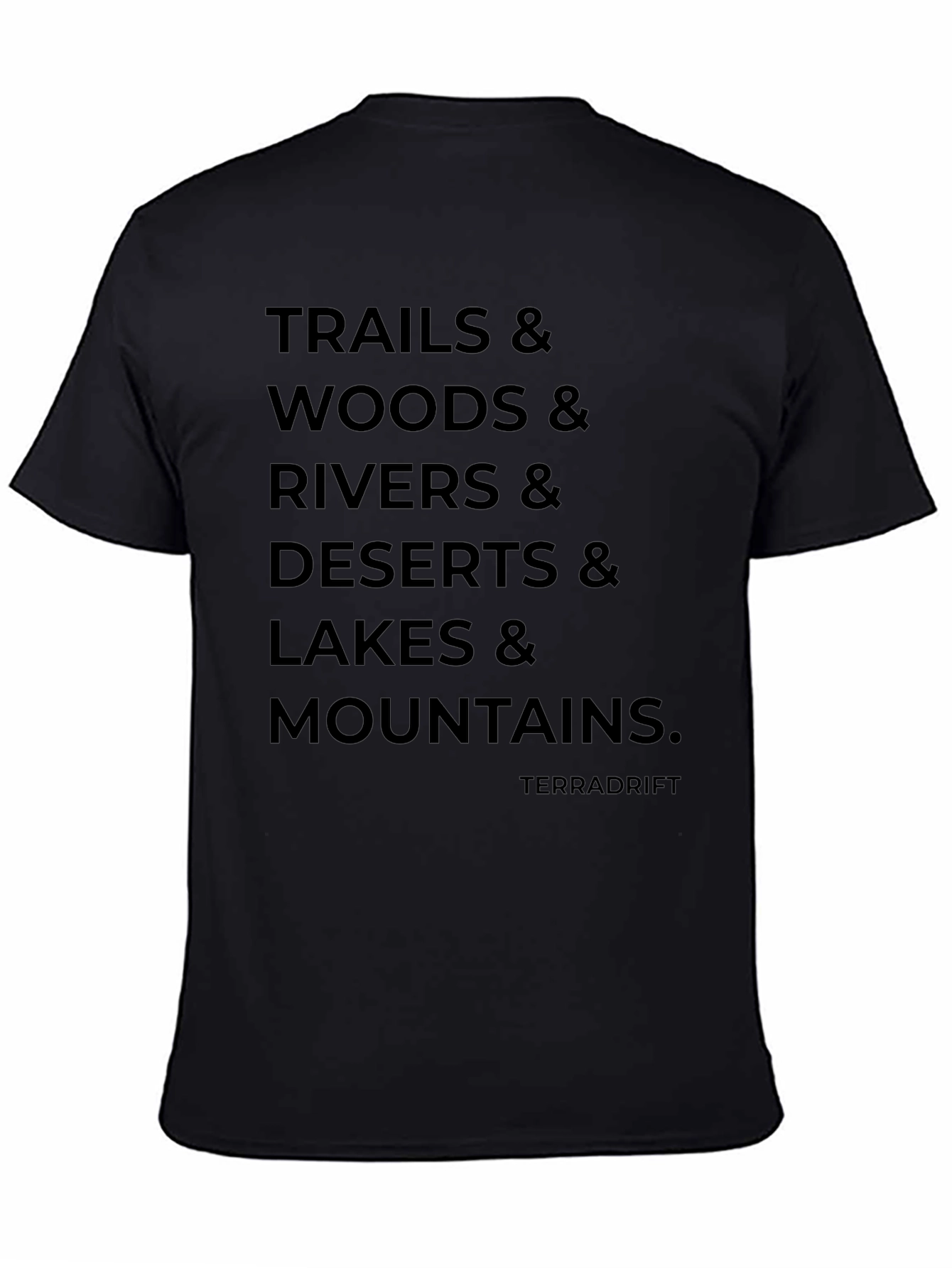 Trails Woods Rivers Graphic Tee