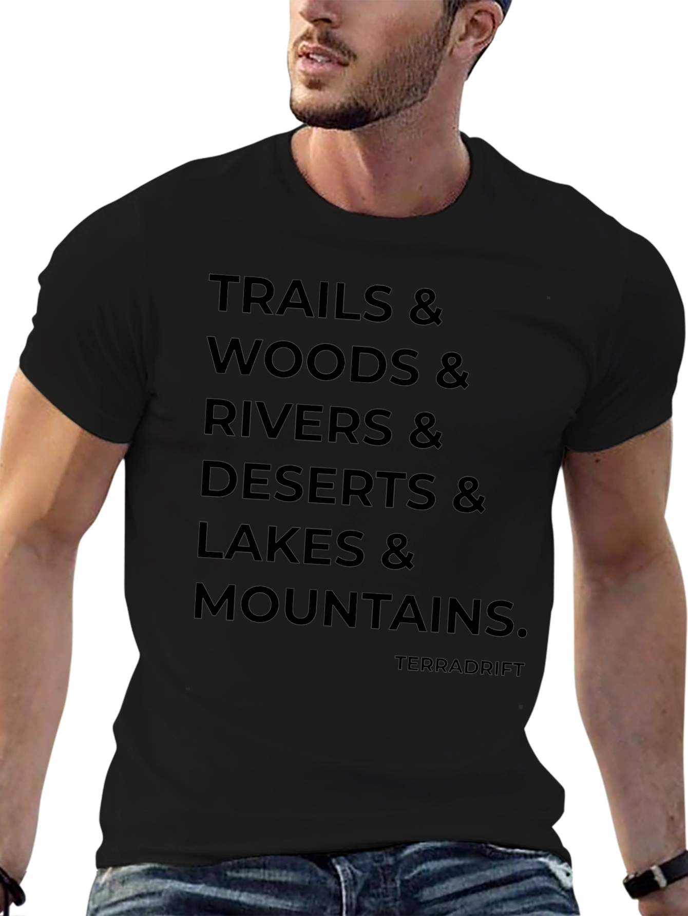 Trails Woods Rivers Graphic Tee