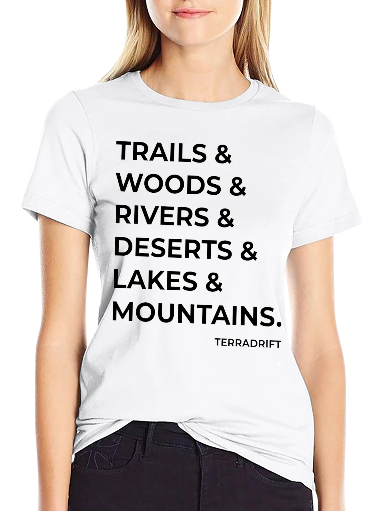 Trails Woods Rivers Graphic Tee