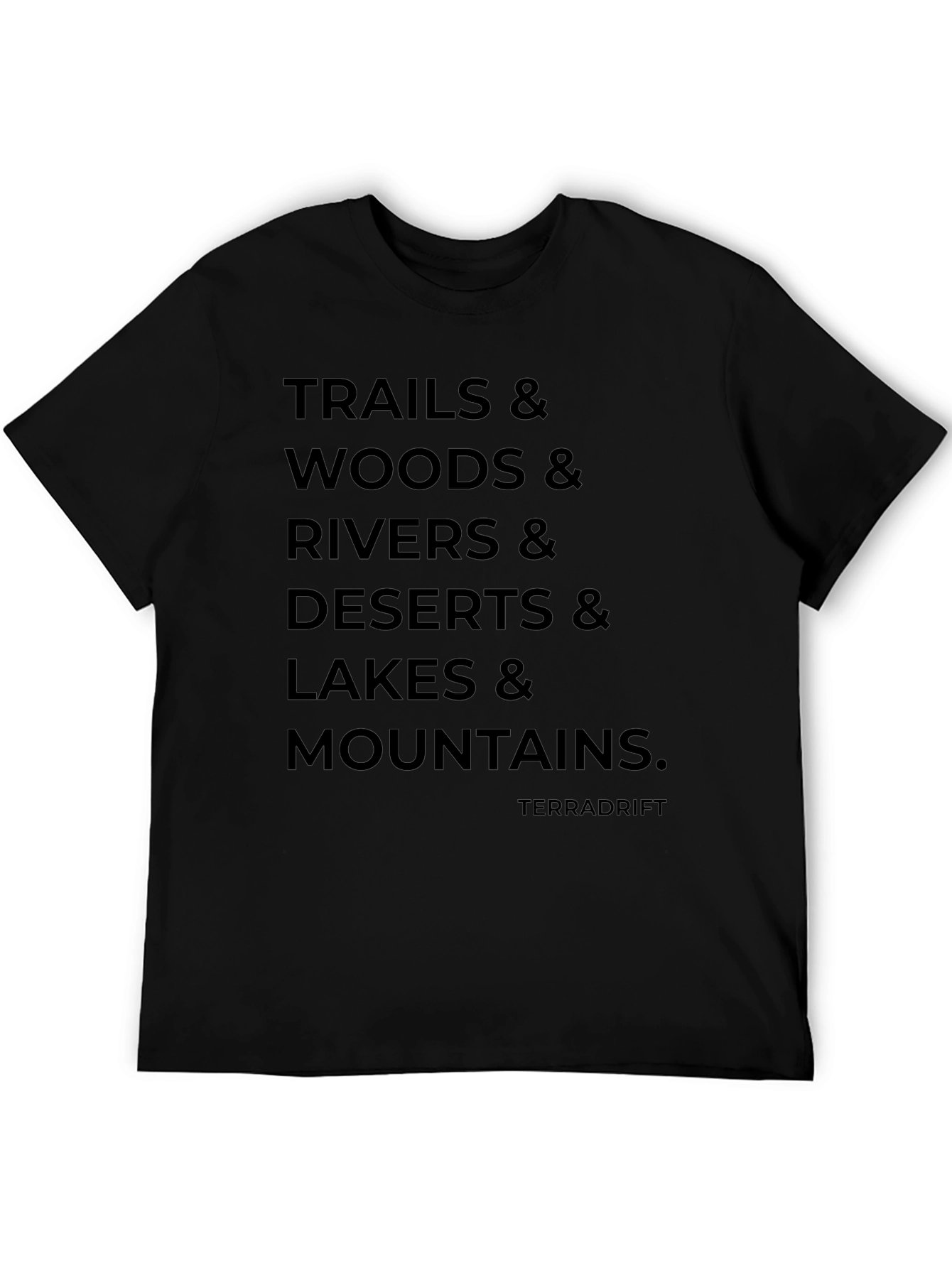 Trails Woods Rivers Graphic Tee
