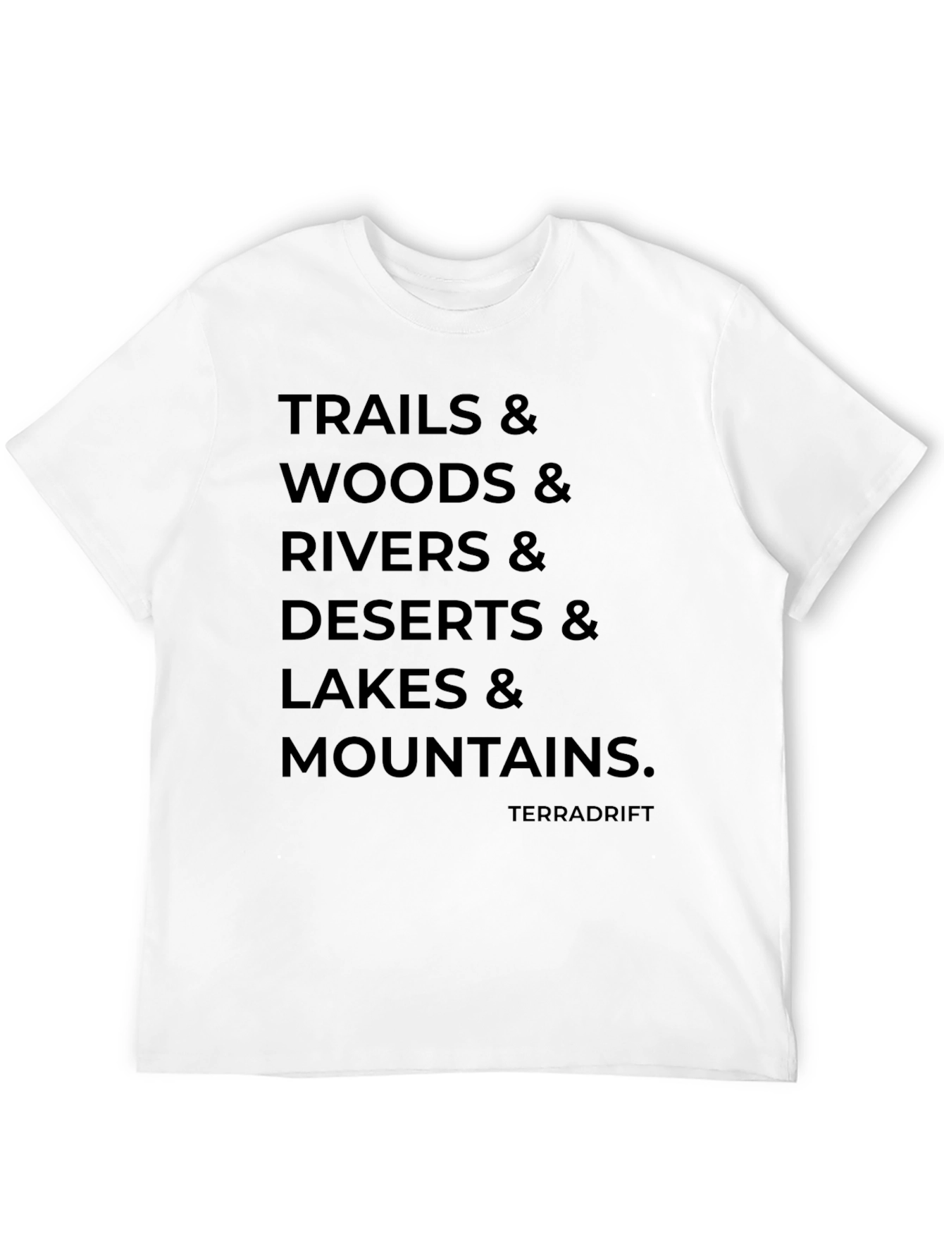 Trails Woods Rivers Graphic Tee