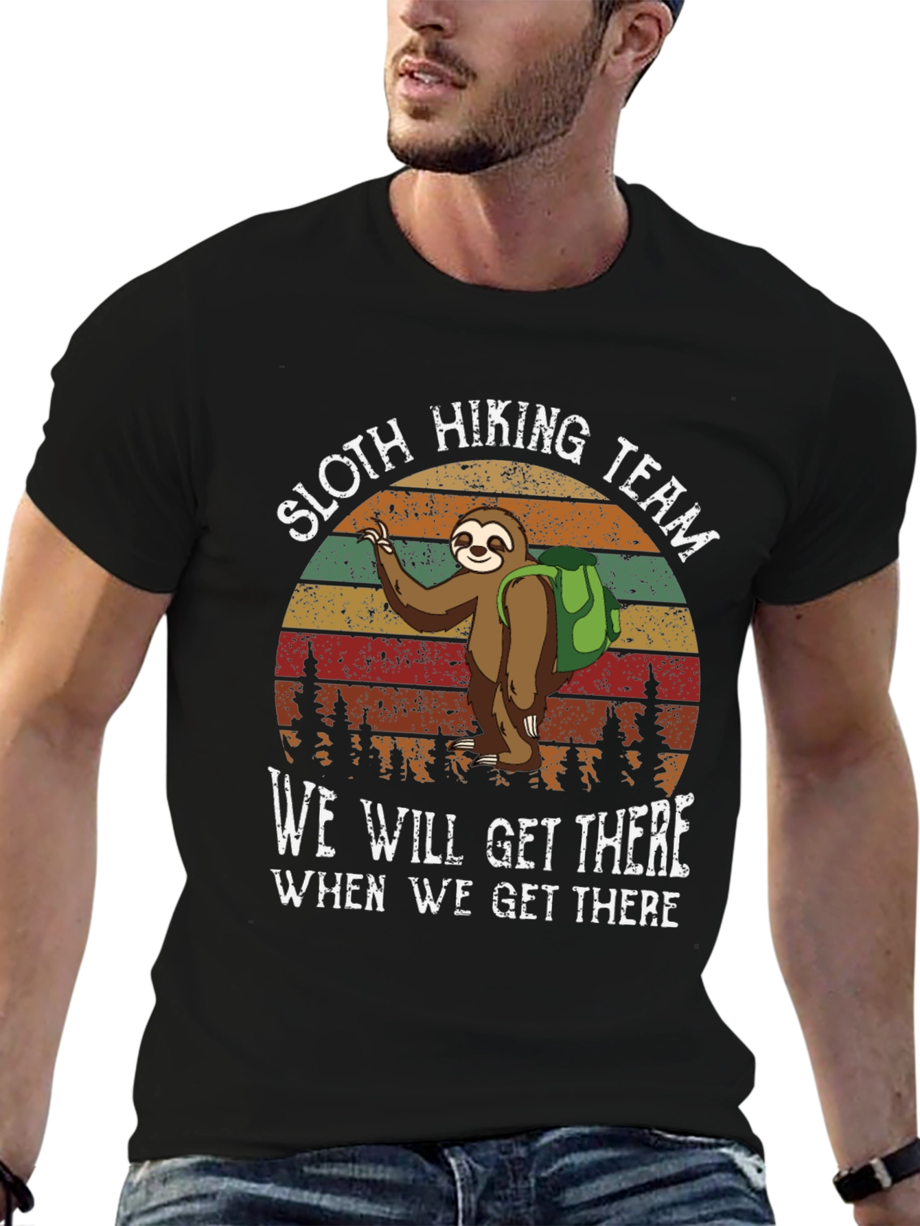 Sloth Hiking Team Tee - We Will Get There