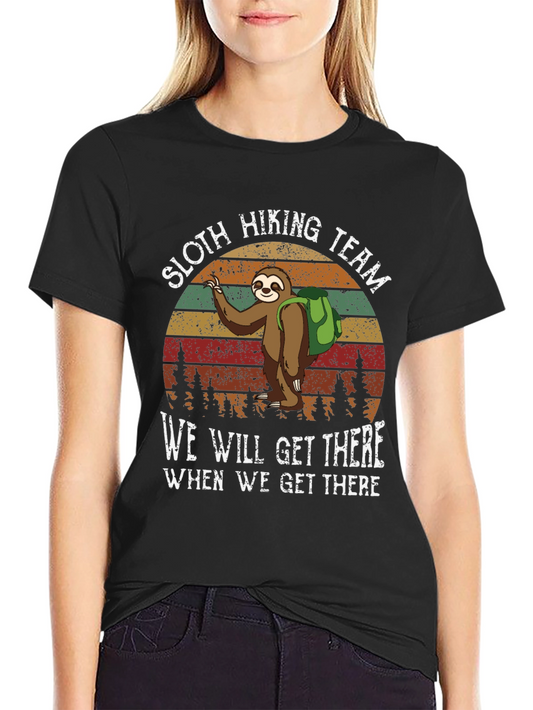 Sloth Hiking Team Tee - We Will Get There