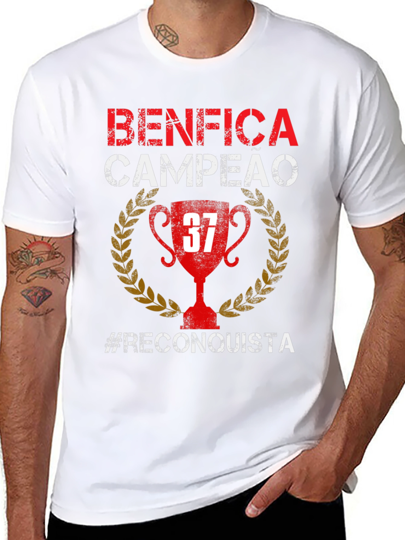 Benfica Campeao T-Shirt - #Reconquista 37