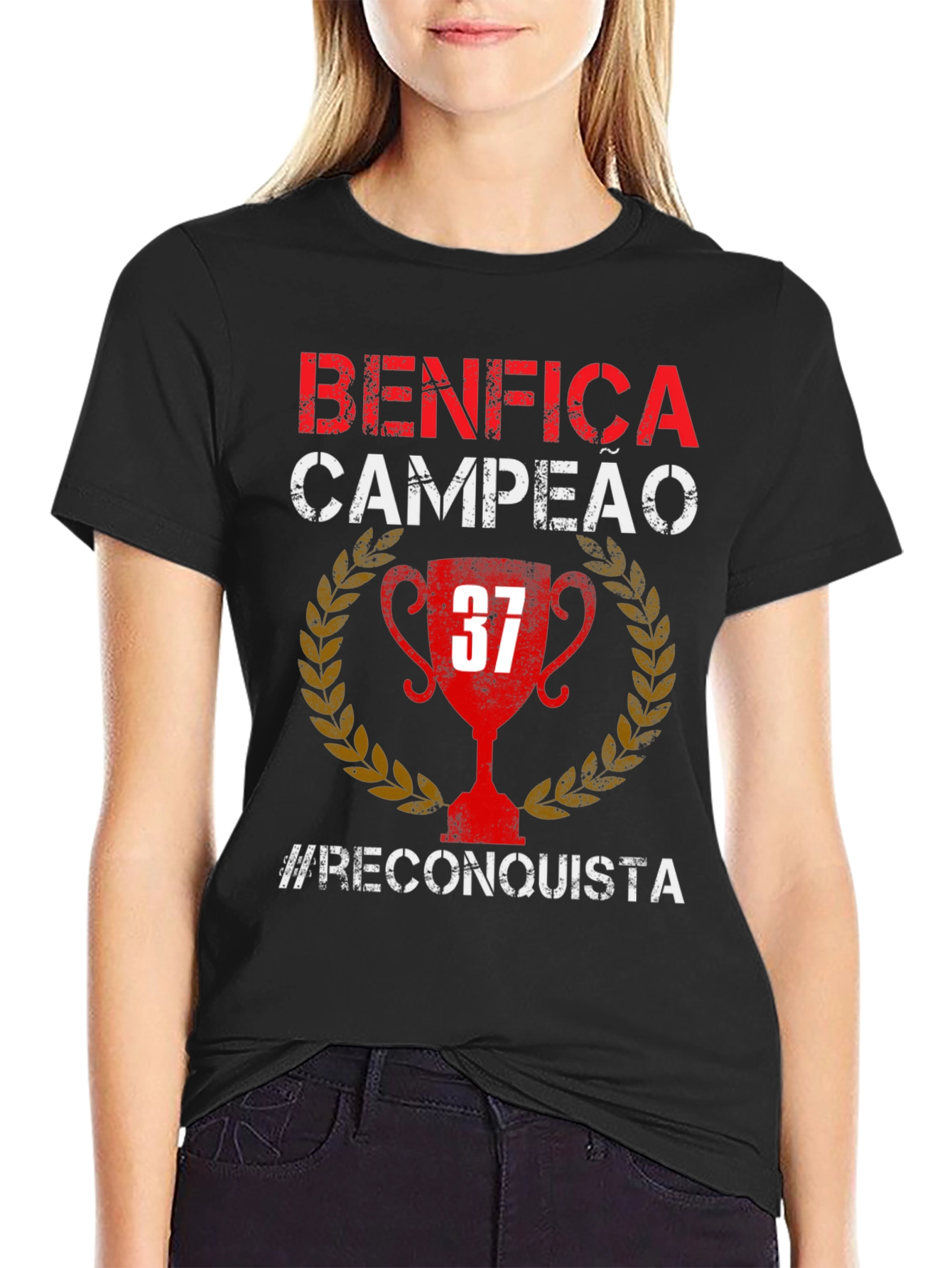 Benfica Campeao T-Shirt - #Reconquista 37