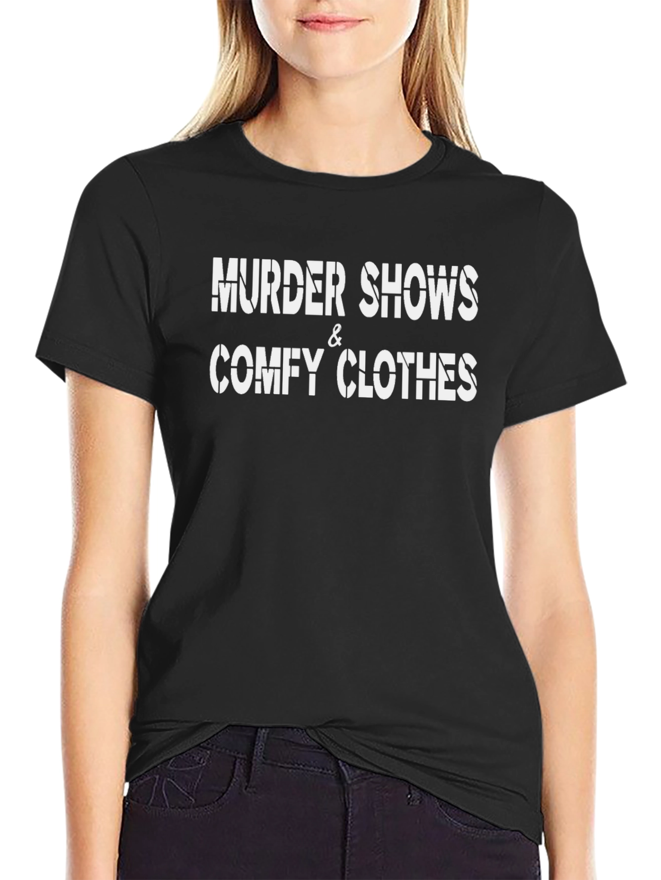 Murder Shows & Comfy Clothes Graphic Tee