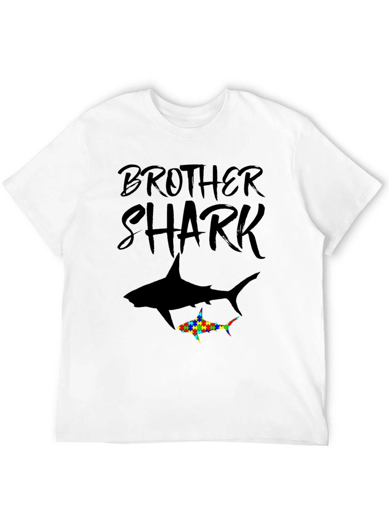 Brother Shark Autism Awareness T-Shirt