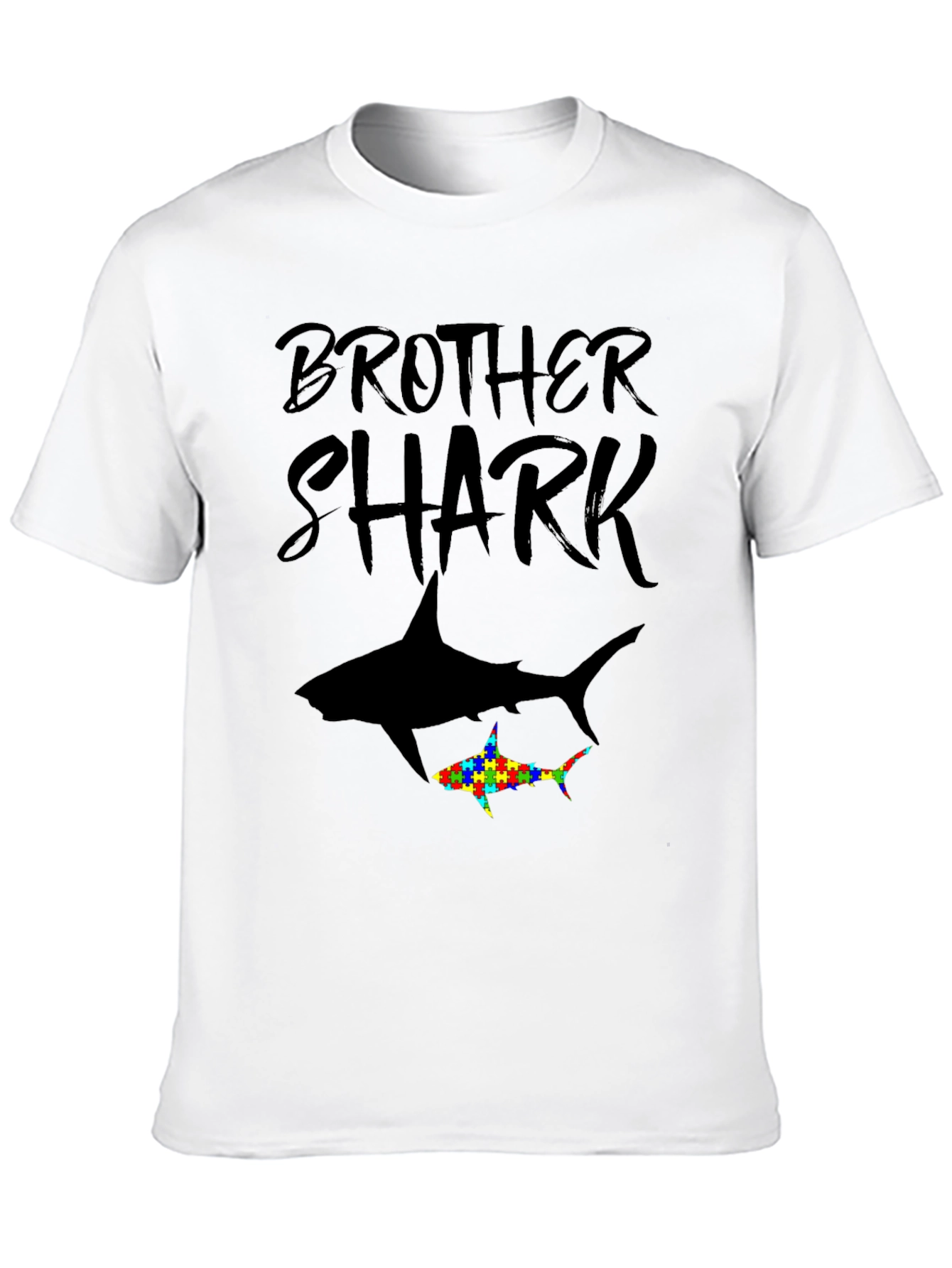 Brother Shark Autism Awareness T-Shirt