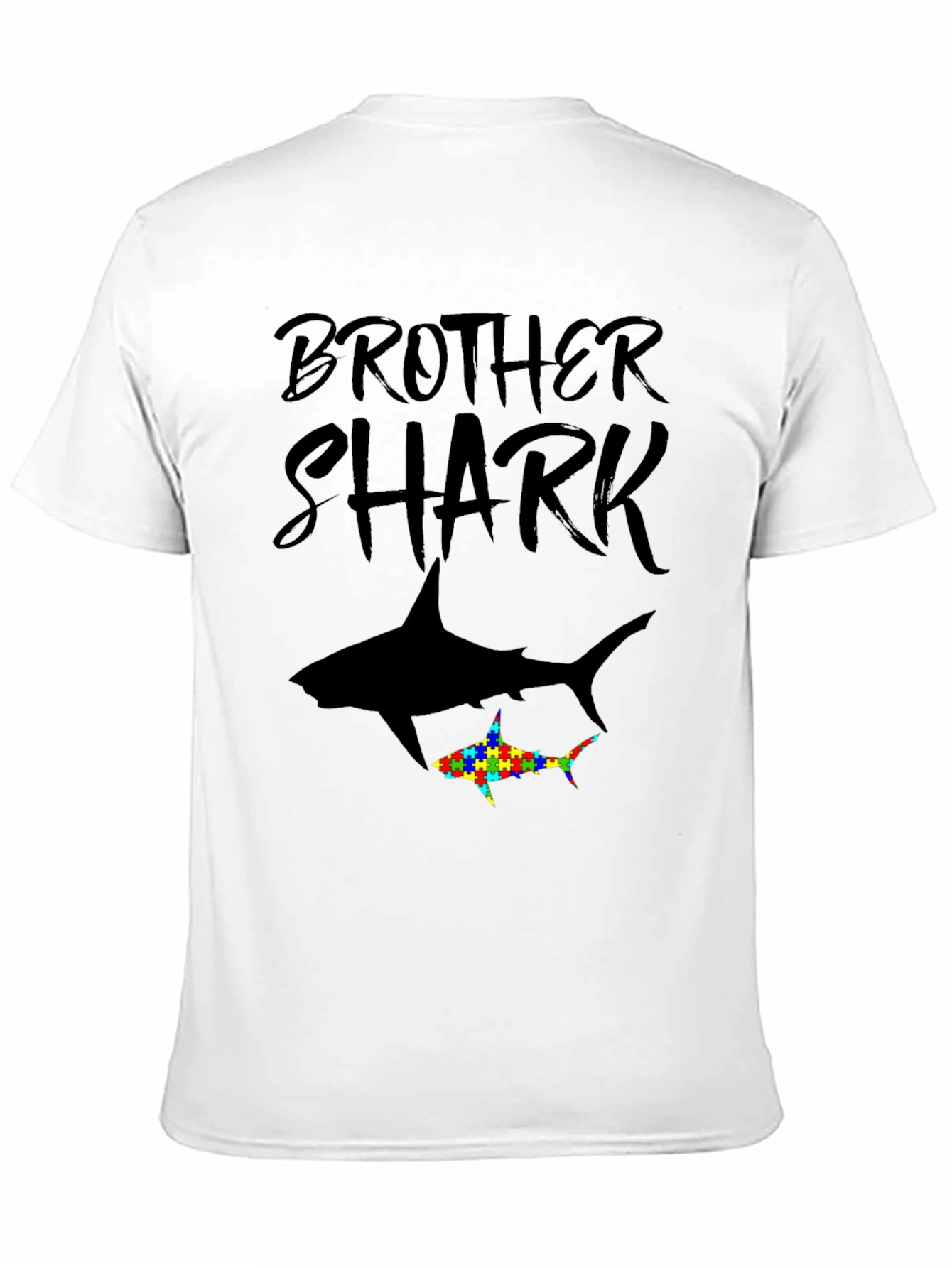 Brother Shark Autism Awareness T-Shirt