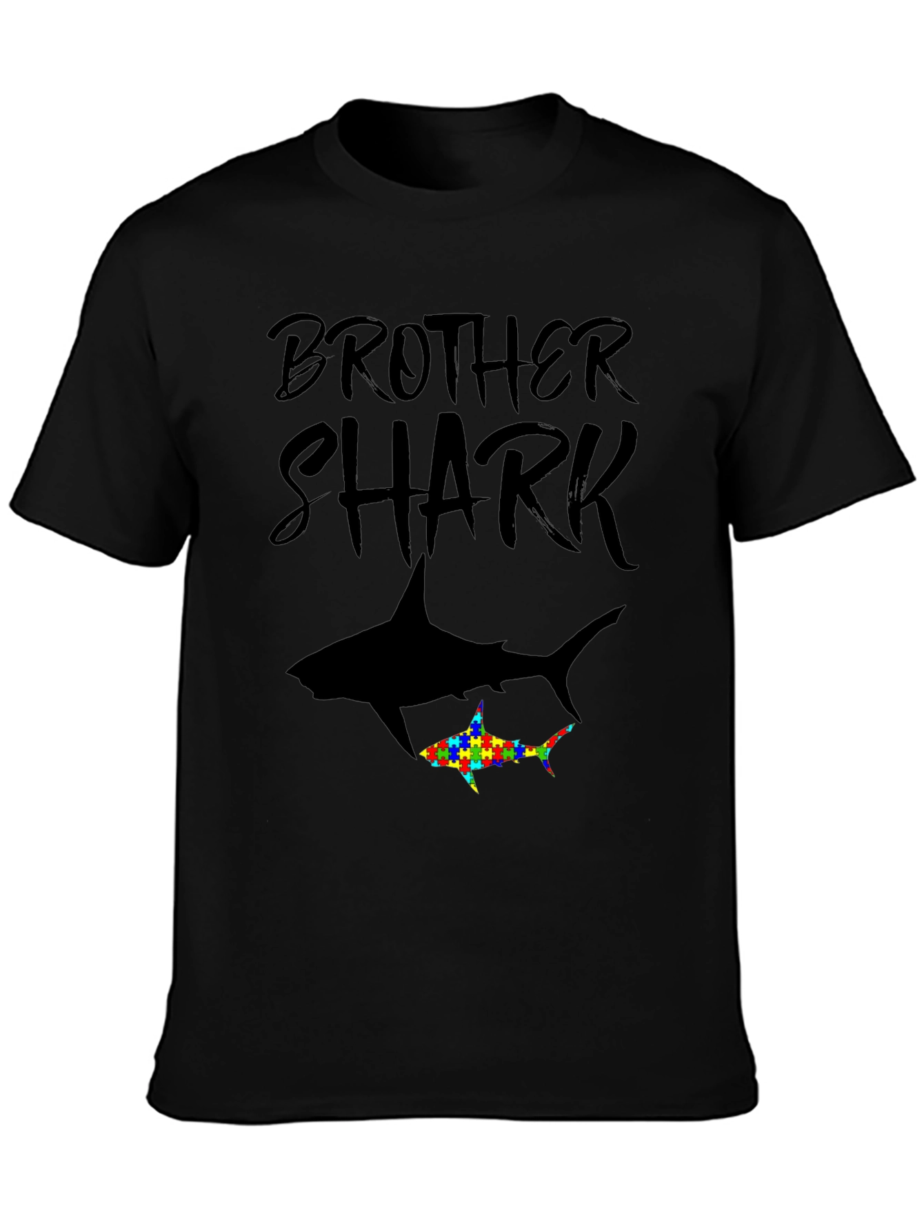 Brother Shark Autism Awareness T-Shirt
