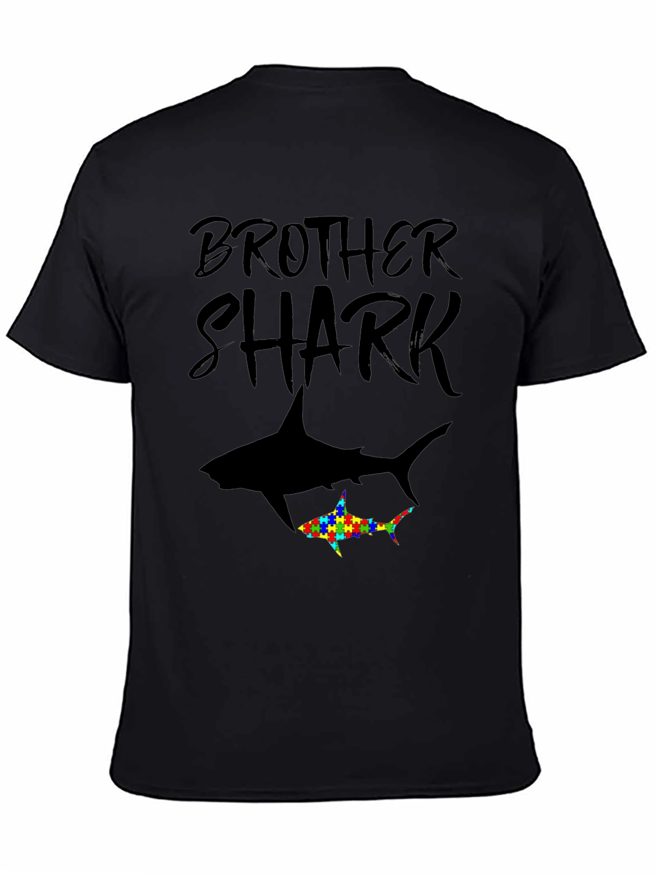 Brother Shark Autism Awareness T-Shirt
