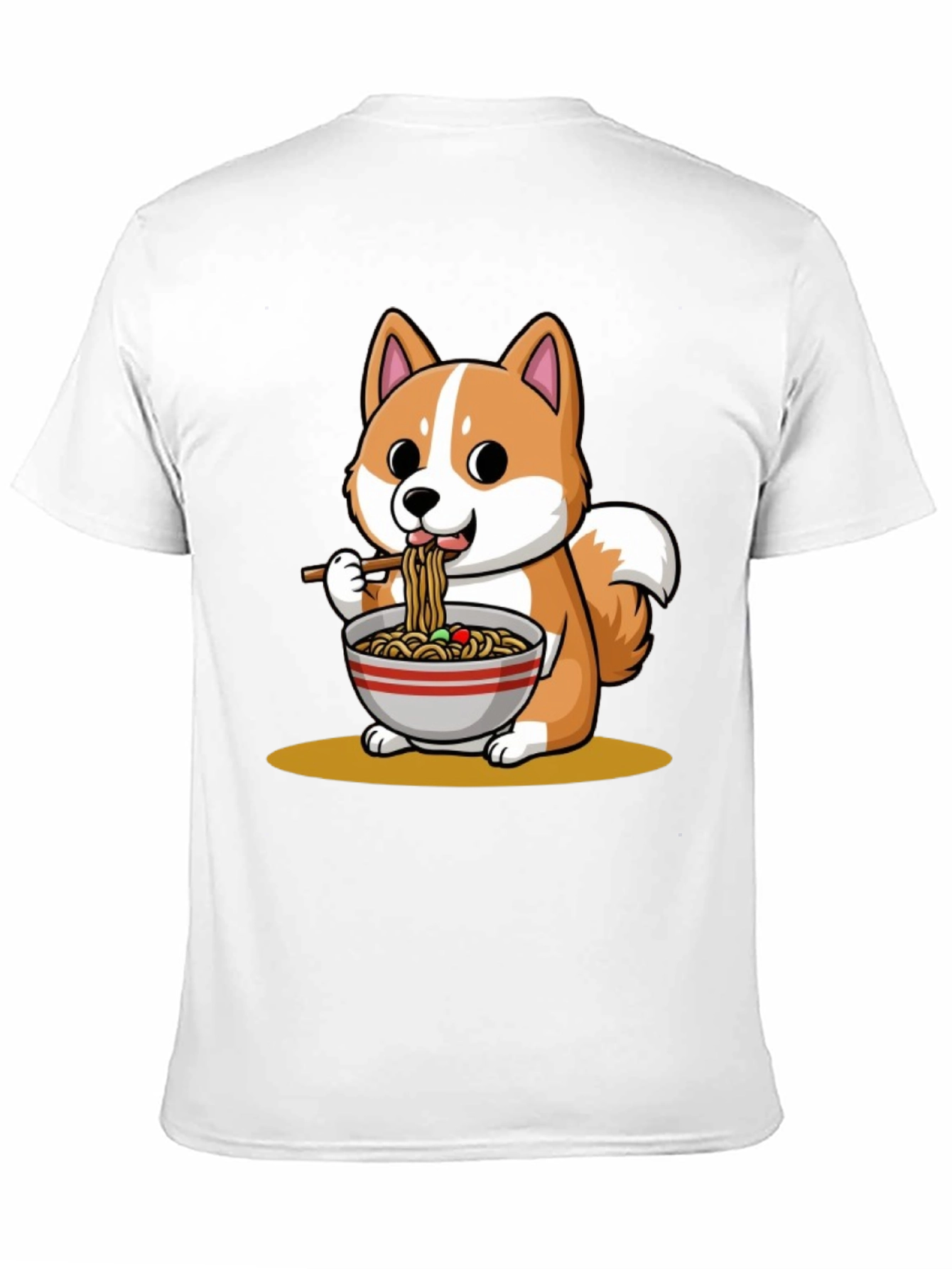 Shiba Inu Ramen T-Shirt - Cute Anime Dog Tee