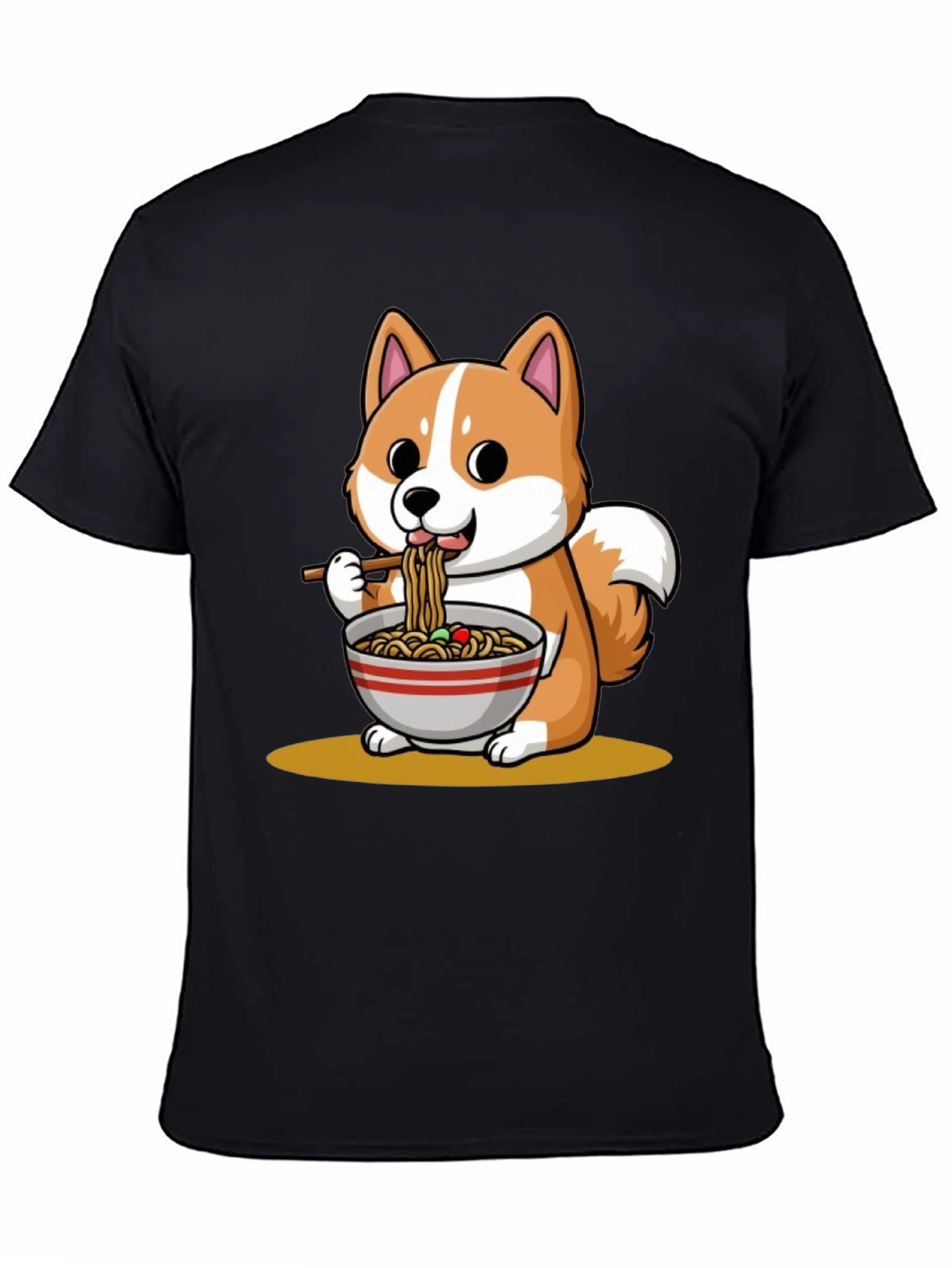 Shiba Inu Ramen T-Shirt - Cute Anime Dog Tee