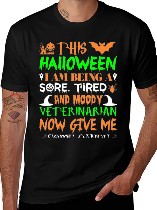 Halloween Veterinarian Graphic Tee