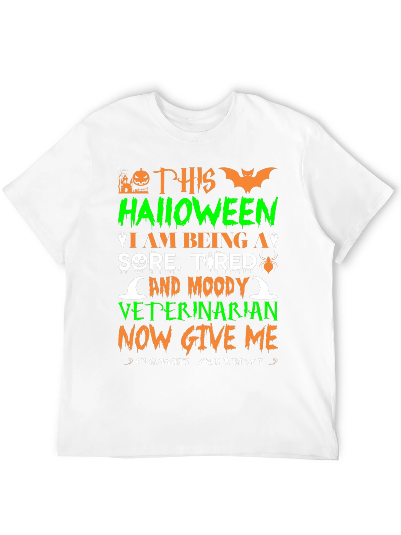 Halloween Veterinarian Graphic Tee