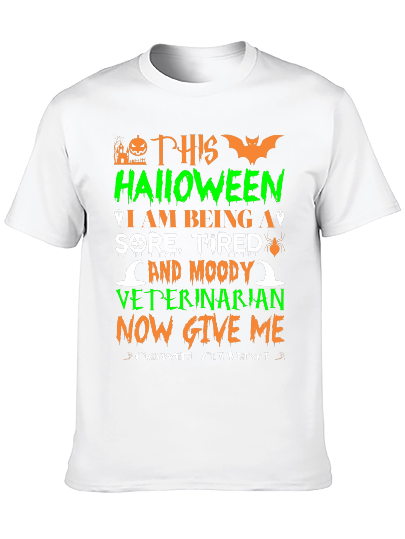 Halloween Veterinarian Graphic Tee