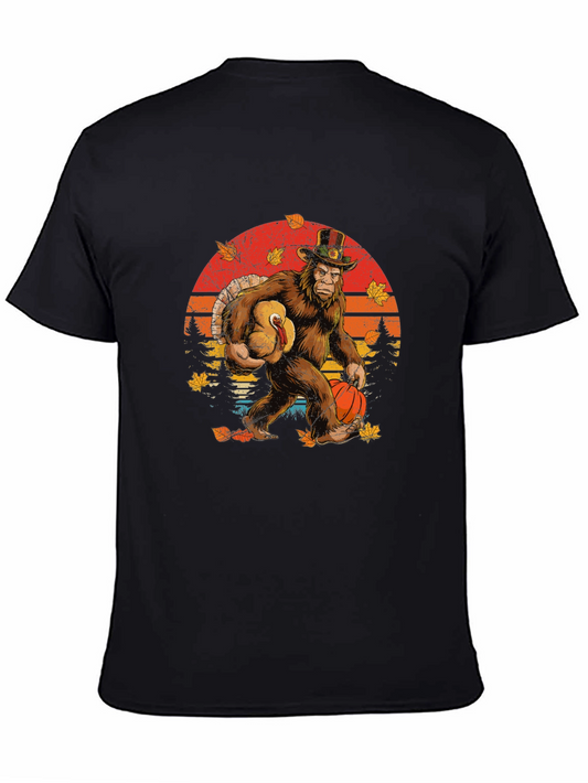 Thanksgiving Bigfoot T-Shirt