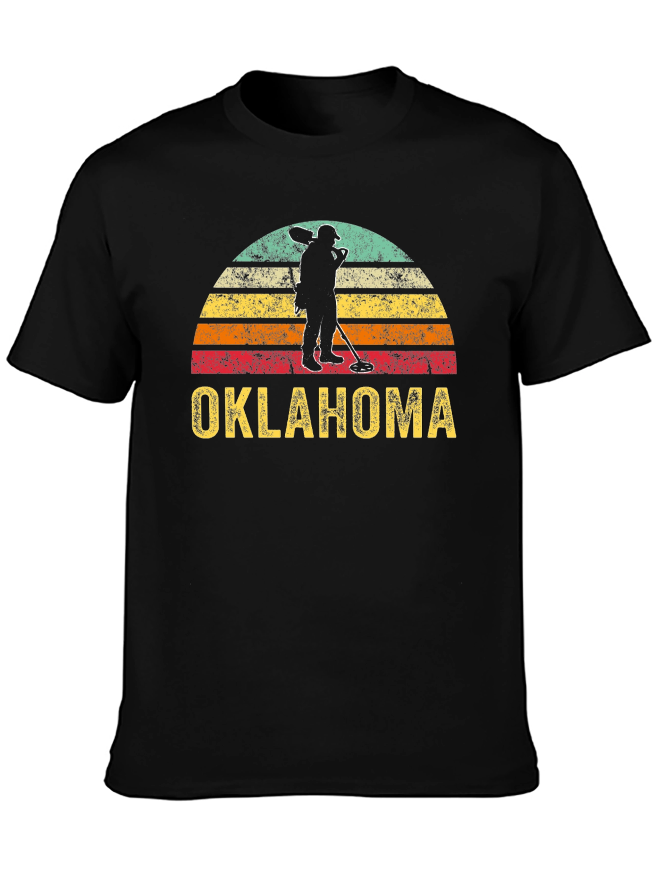 Oklahoma Metal Detecting Graphic Tee