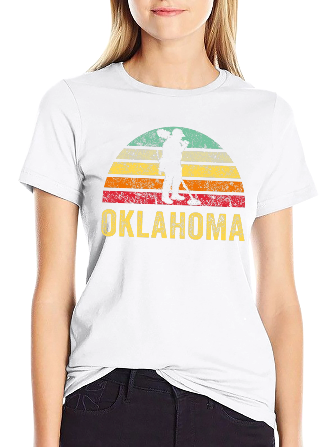 Oklahoma Metal Detecting Graphic Tee