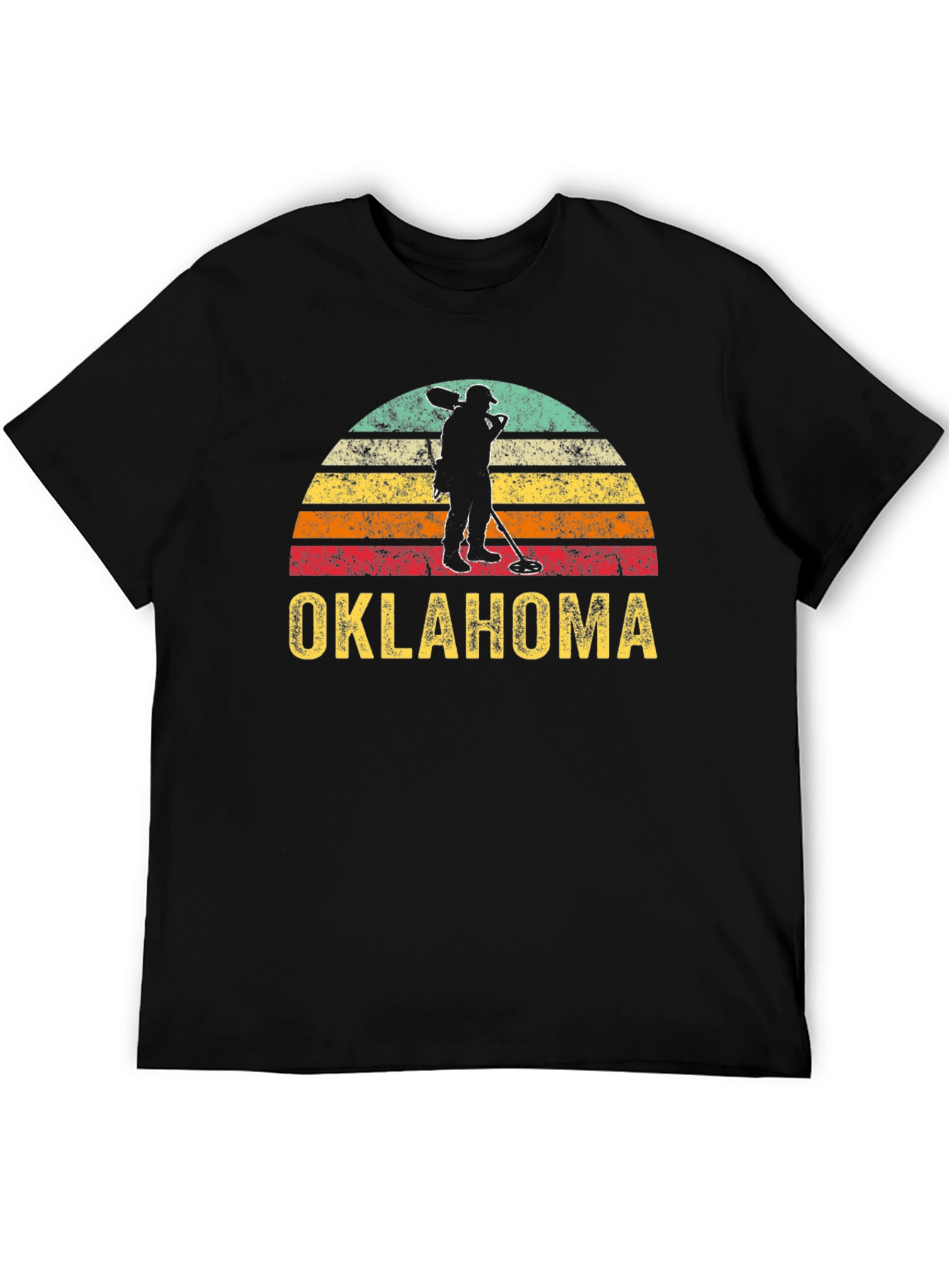 Oklahoma Metal Detecting Graphic Tee