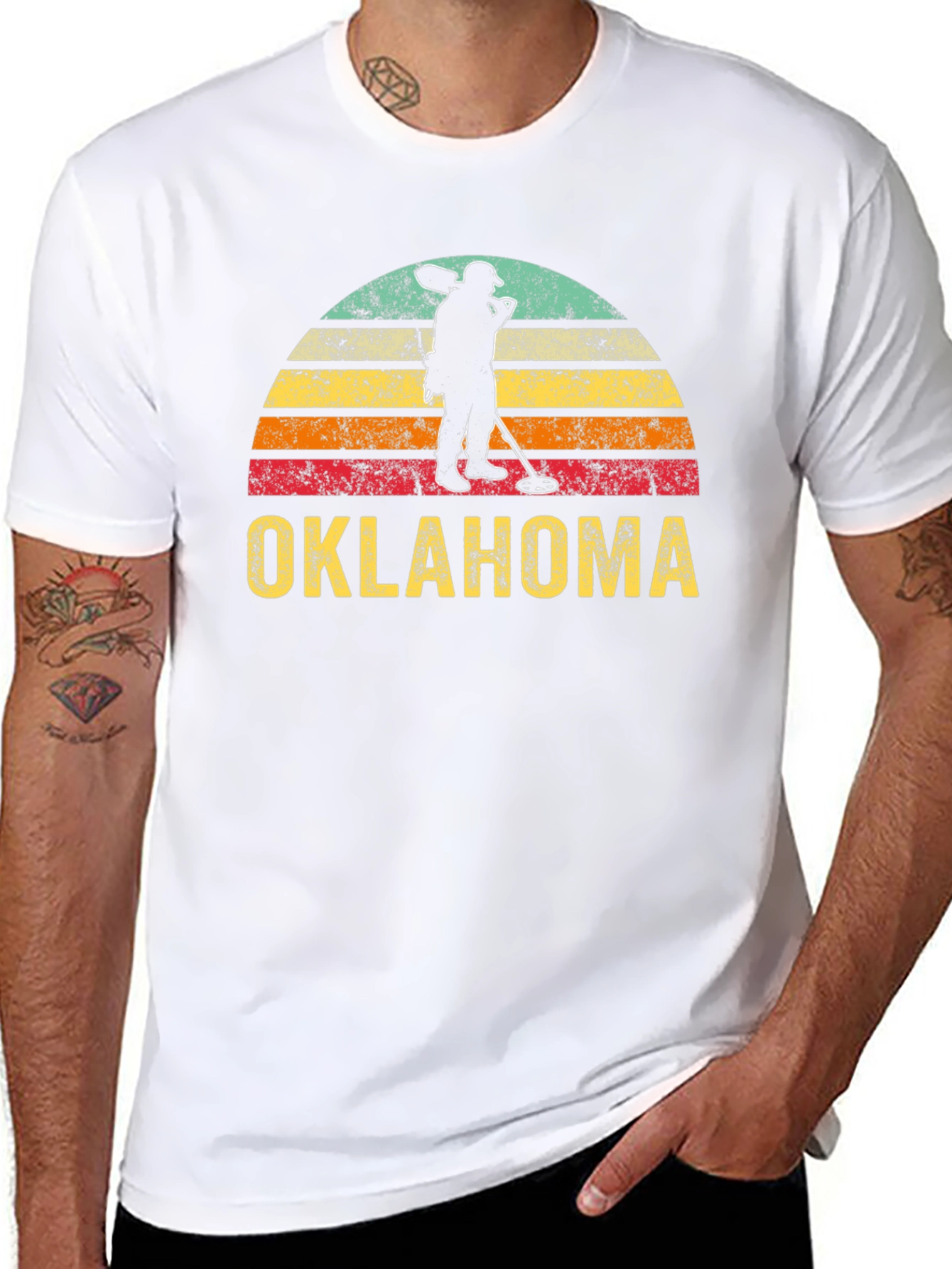 Oklahoma Metal Detecting Graphic Tee