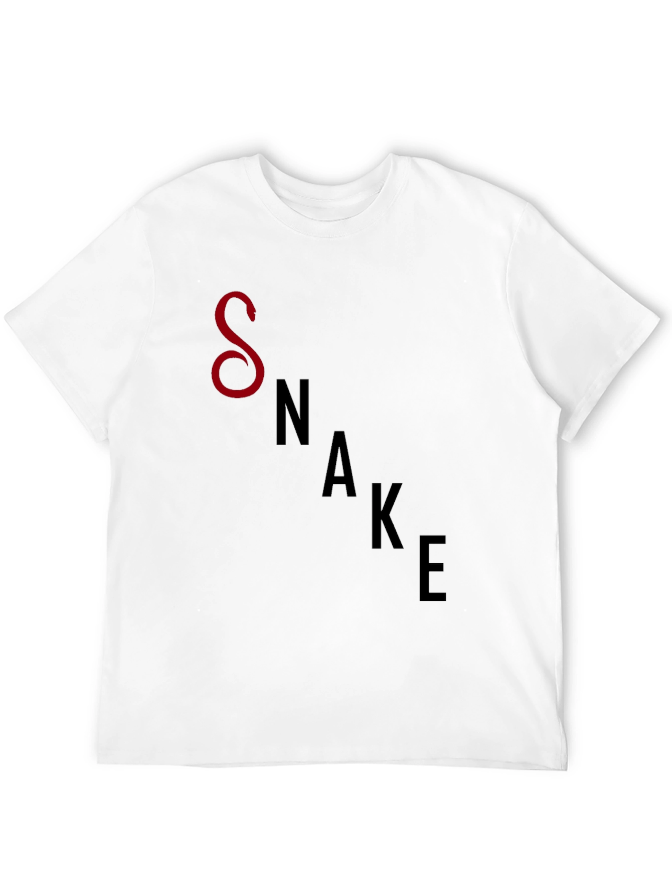 Black Snake Graphic Tee - Cool & Stylish