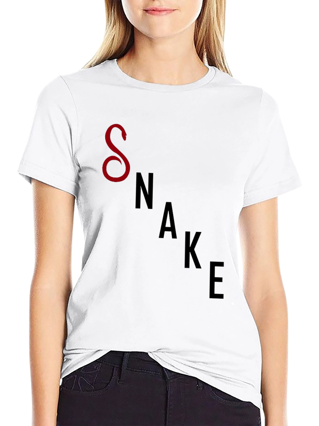 Black Snake Graphic Tee - Cool & Stylish