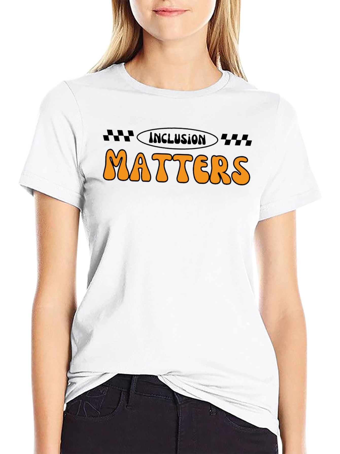 Inclusion Matters Graphic T-Shirt - Trendy Casual Tee