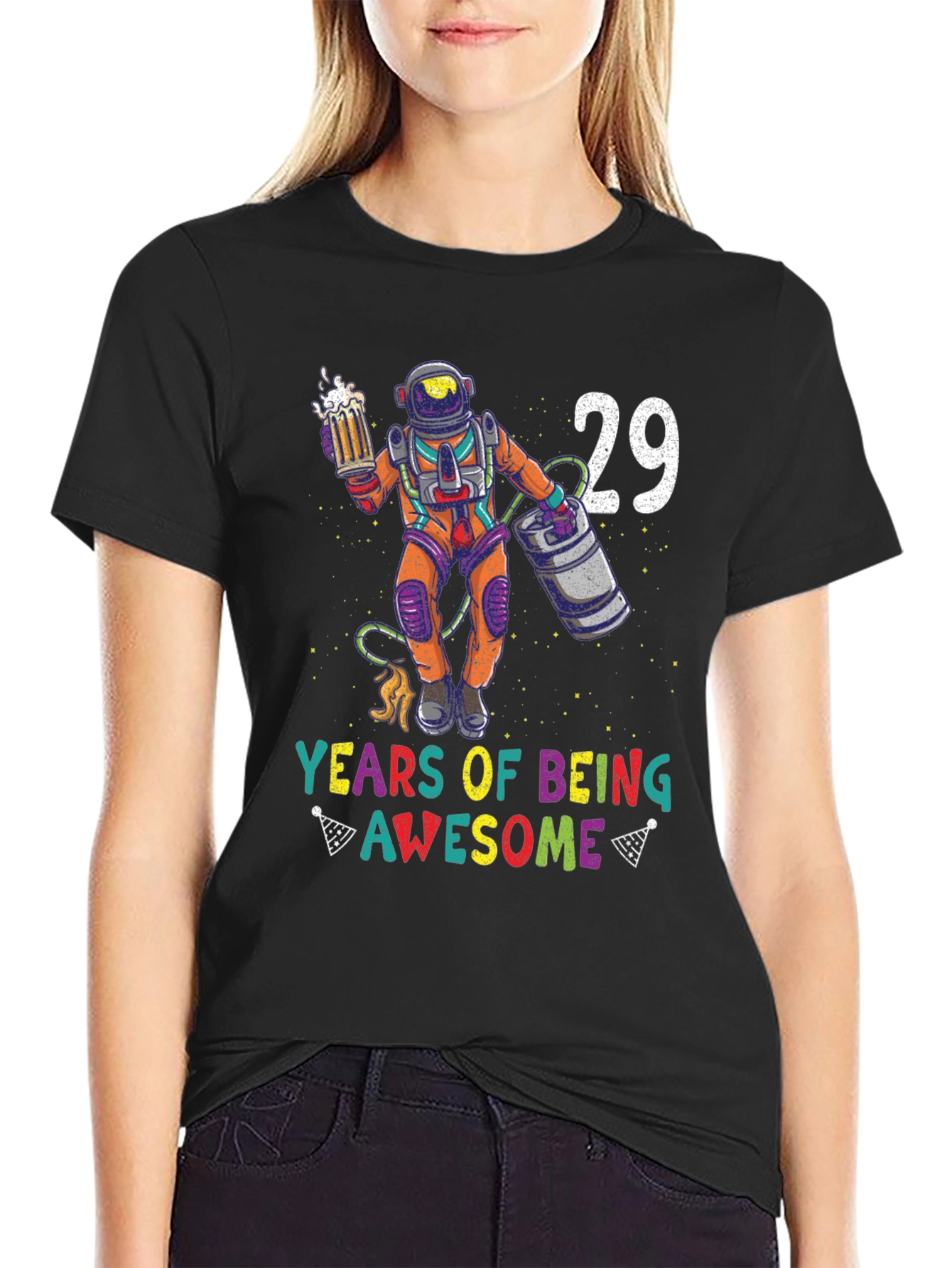 29 Years Awesome Astronaut T-Shirt