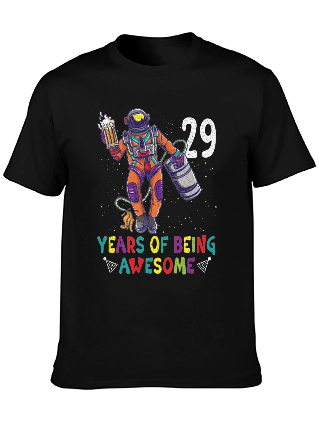 29 Years Awesome Astronaut T-Shirt
