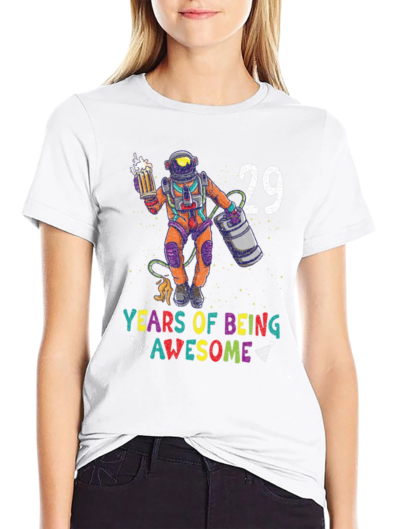 29 Years Awesome Astronaut T-Shirt